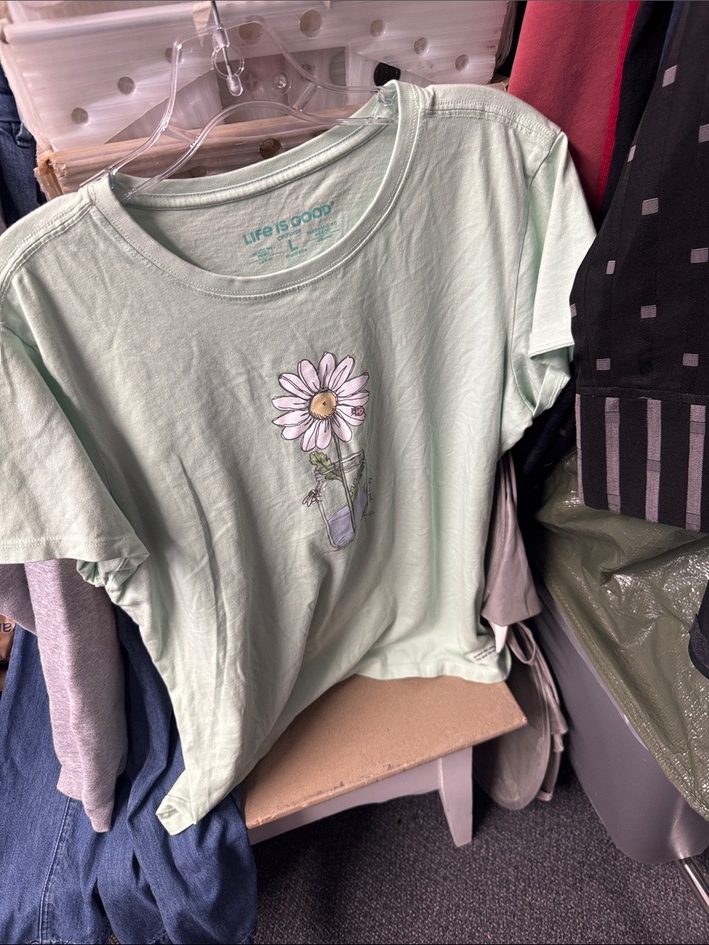 Life is good tee L // 100331